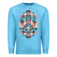 Ocean Blue circa survive Premium Sweatshirt - artisFamous
