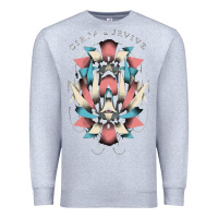 Heather Grey circa survive Premium Sweatshirt - artisFamous