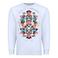 White circa survive Premium Sweatshirt - artisFamous