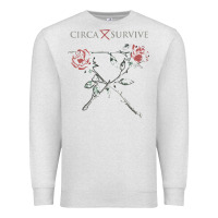 Oatmeal Heather circa survive Premium Sweatshirt - artisFamous