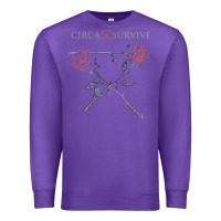 Purple circa survive Premium Sweatshirt - artisFamous