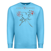 Ocean Blue circa survive Premium Sweatshirt - artisFamous