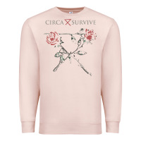 Pale Pink circa survive Premium Sweatshirt - artisFamous