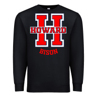 Black howard 1867 university Premium Sweatshirt - artisFamous