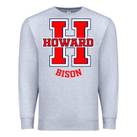Heather Grey howard 1867 university Premium Sweatshirt - artisFamous
