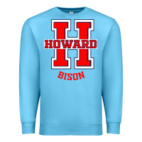 Ocean Blue howard 1867 university Premium Sweatshirt - artisFamous