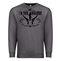 Charcoal Heather i'm your huckleberry Premium Sweatshirt - artisFamous