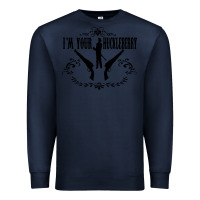 Navy i'm your huckleberry Premium Sweatshirt - artisFamous