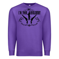 Purple i'm your huckleberry Premium Sweatshirt - artisFamous