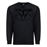 Black i'm your huckleberry Premium Sweatshirt - artisFamous