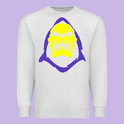 Skeletor Retro Premium Sweatshirt Designed By Artisfamous
