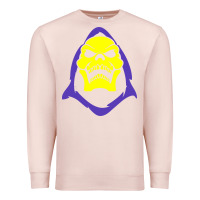 Pale Pink skeletor retro Premium Sweatshirt - artisFamous