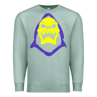 Seafoam skeletor retro Premium Sweatshirt - artisFamous