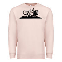 Pale Pink wackies Premium Sweatshirt - artisFamous