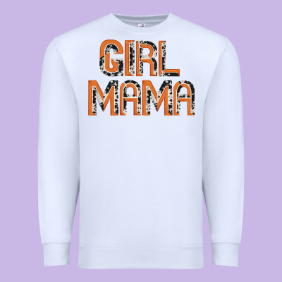 Girl Mama Premium Sweatshirt Designed By Jahusdesignshop