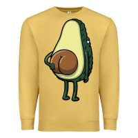 Antique Gold funny fruit avocado Premium Sweatshirt - artisFamous