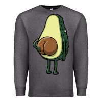 Charcoal Heather funny fruit avocado Premium Sweatshirt - artisFamous