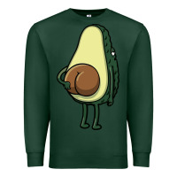 Sports Green funny fruit avocado Premium Sweatshirt - artisFamous