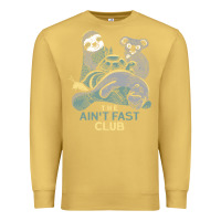 Antique Gold the ain't fast club Premium Sweatshirt - artisFamous