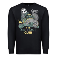 Black the ain't fast club Premium Sweatshirt - artisFamous