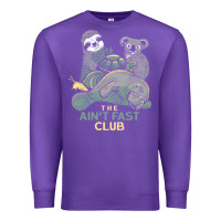 Purple the ain't fast club Premium Sweatshirt - artisFamous