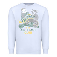 White the ain't fast club Premium Sweatshirt - artisFamous