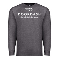 Charcoal Heather doordash Premium Sweatshirt - artisFamous