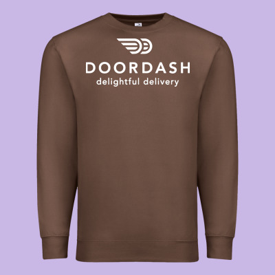 Doordash Premium Sweatshirt Designed By Artisfamous