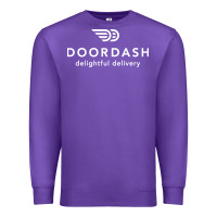 Purple doordash Premium Sweatshirt - artisFamous