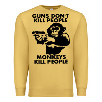 Guns Dont Kill People Premium Sweatshirt | Teevron