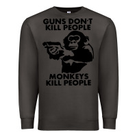 Smoke guns dont kill people Premium Sweatshirt - artisFamous