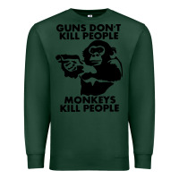 Sports Green guns dont kill people Premium Sweatshirt - artisFamous