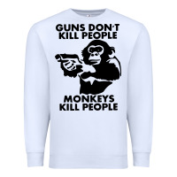 White guns dont kill people Premium Sweatshirt - artisFamous