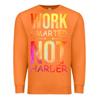 Carrot work smarter not harder Premium Sweatshirt - artisFamous