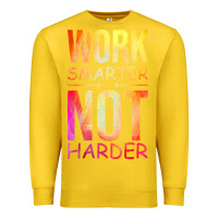 Lemon work smarter not harder Premium Sweatshirt - artisFamous