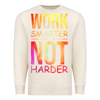 Sandshell work smarter not harder Premium Sweatshirt - artisFamous