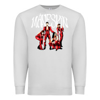 Dove Grey maneskin rock Premium Sweatshirt - artisFamous
