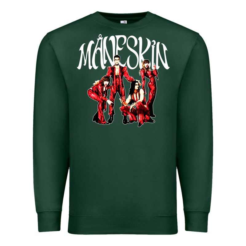 Maneskin Rock Premium Sweatshirt by artisFamous | Teevron