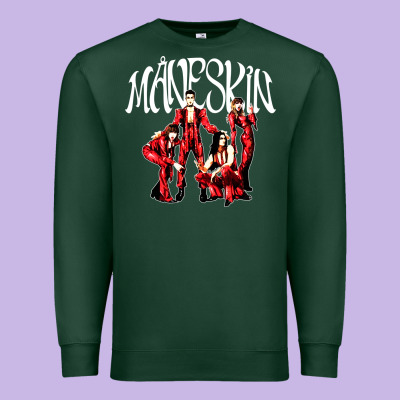 Maneskin Rock Premium Sweatshirt Designed By Artisfamous