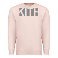 Pale Pink kith Premium Sweatshirt - artisFamous