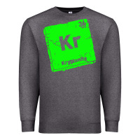 Charcoal Heather kr kryptonite Premium Sweatshirt - artisFamous