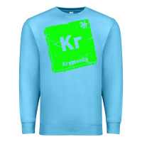 Ocean Blue kr kryptonite Premium Sweatshirt - artisFamous