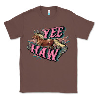 Chestnut Yee haw Classic Tee - HowdyJamesFarm