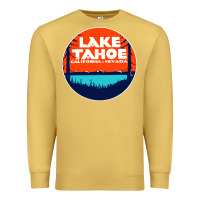Antique Gold lake tahoe california Premium Sweatshirt - artisFamous