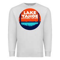 Dove Grey lake tahoe california Premium Sweatshirt - artisFamous