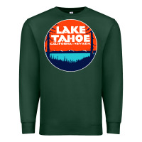 Sports Green lake tahoe california Premium Sweatshirt - artisFamous