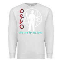 Oatmeal Heather devo duty now for the future Premium Sweatshirt - artisFamous