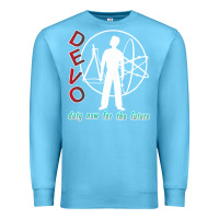 Ocean Blue devo duty now for the future Premium Sweatshirt - artisFamous