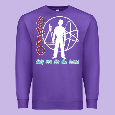 Devo Duty Now For The Future Premium Sweatshirt Designed By Artisfamous