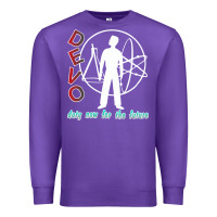 Purple devo duty now for the future Premium Sweatshirt - artisFamous